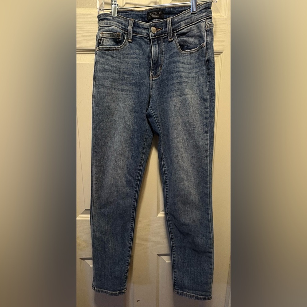 Judy‎ Blue Womens Jeans Size 25 Mid Rise Skinny Stretch Denim Wash